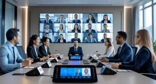 Tingkatkan Kualitas Video Conference Pakai Teknologi AV Crestron dan MLV Teknologi Efisiensi Komunikasi Modern