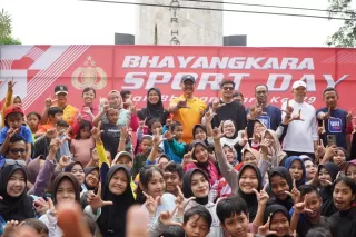 Dukung "Bhayangkara Sport Day" Bupati Langkat Syah Afandin : Wujud Sinergi Polri dan Masyarakat
