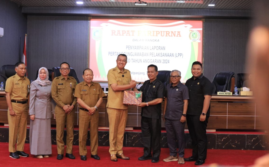 DPRD Kepulauan Meranti Terima Ranperda LPP APBD 2024, Fraksi Diminta Siapkan Pandangan Umum