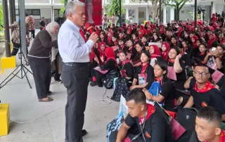 Harli Siregar Bernostalgia di FH USU, Suntik Semangat Mahasiswa Baru