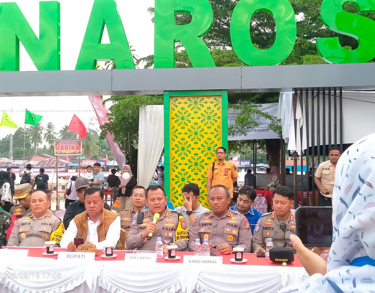 Pacu Jalur, Ditlantas Polda Riau: Skema Kanalisasi Atur Lalu Lintas di Kuansing