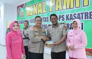Kenal Pamit PS Kabag Ren, Kasat Lantas dan PS Kasat Resnarkoba Polres Kepulauan Meranti