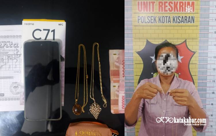 Polsek Kisaran Tangkap Wanita Diduga Pelaku Pencurian, Kerugian Ratusan Juta
