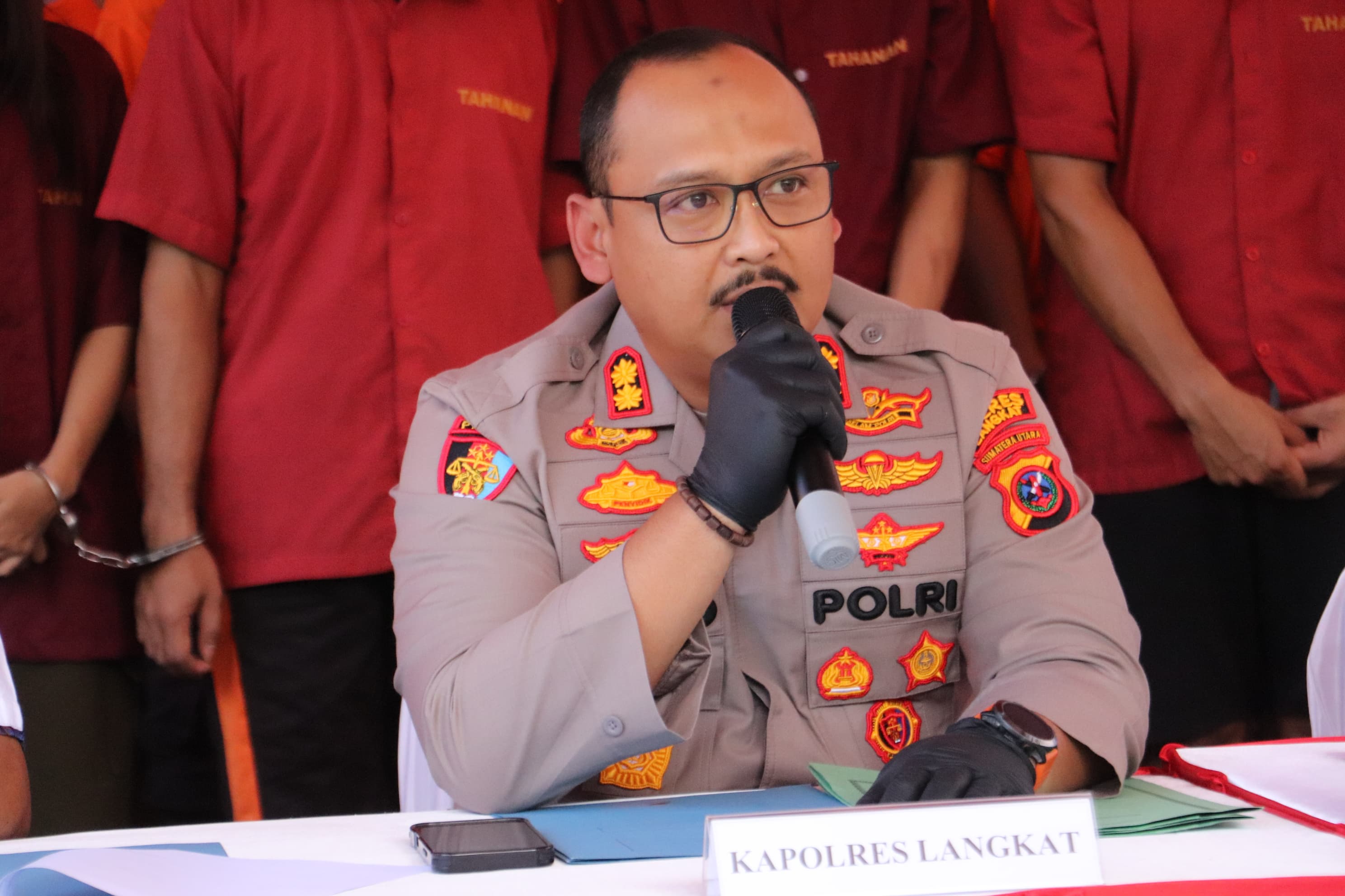 Polres Langkat Cokok Pemilik 963 Gram Sabu, Kapolres Tegaskan Komitmen Pemberantasan Narkoba