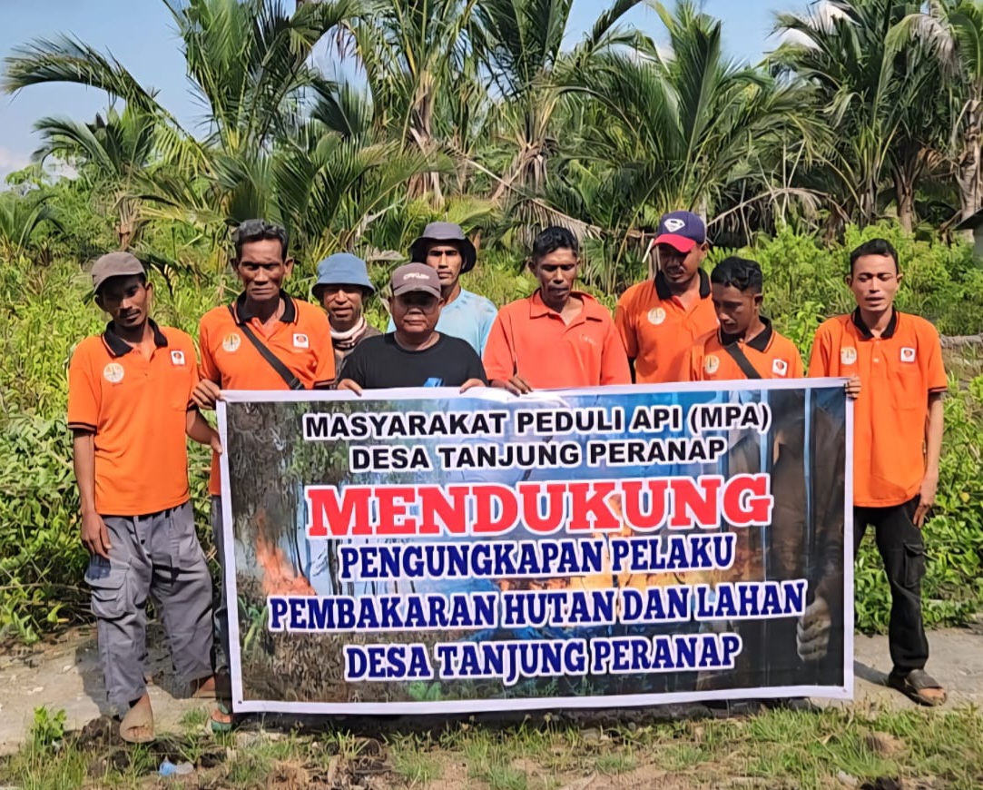 MPA Siap Bantu Ungkap Pelaku Karhutla di Desa Tanjung Peranap