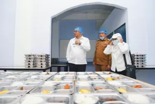 SPPG Pertama di Sunggal Resmi Beroperasi, Serap 50 Tenaga Kerja Lokal