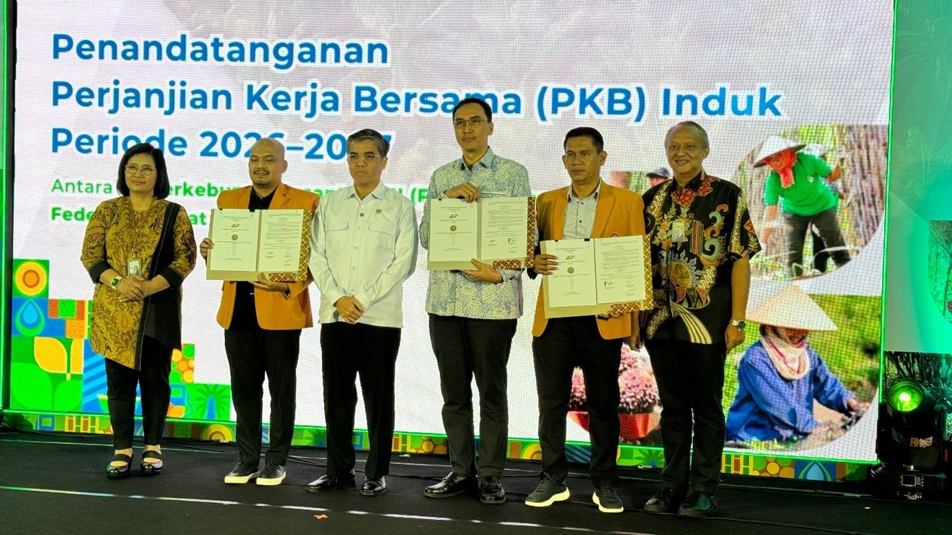 PTPN III dan FSPBUN Teken PKB Induk 2026–2027 Wujudkan Hubungan Industrial Harmonis