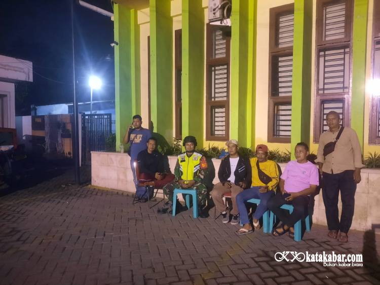Babinsa Medan Denai Gandeng Warga Jaga Kamtibmas Tetap Kondusif