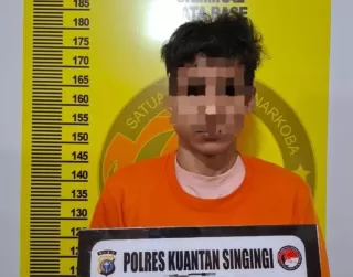Tim 'Mata Elang' Polres Kuansing Gagalkan Peredaran Narkotika 13,42 Gram