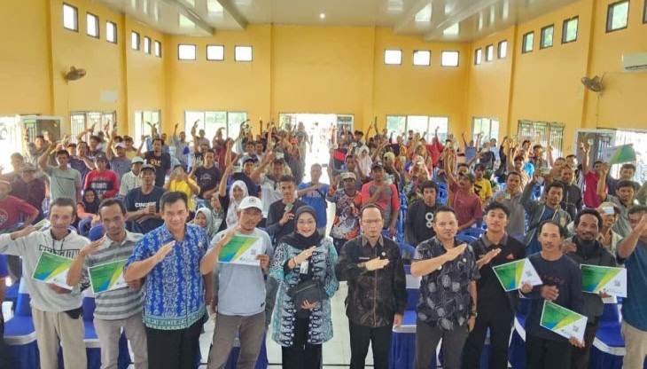 Lewat DBH Sawit 2025, Bateng Luncurkan Perlindungan Jamsos Bagi 630 Pekerja Sawit