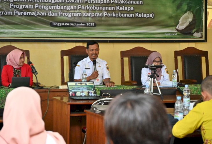Dukung Pengembangan Perkebunan Kelapa di Pati Lewat Peremajaan dan Mekanisasi