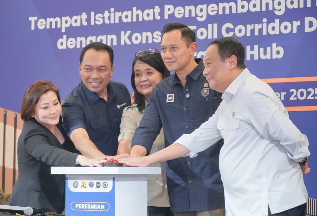 Menko Infrawil Resmikan TI Pengembangan Kilometer 05 Jagorawi Travoy Hub, Rest Area Generasi Baru
