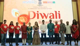 Kedutaan Besar India di Jakarta Rayakan Diwali Bersama Komunitas Indo-Indians