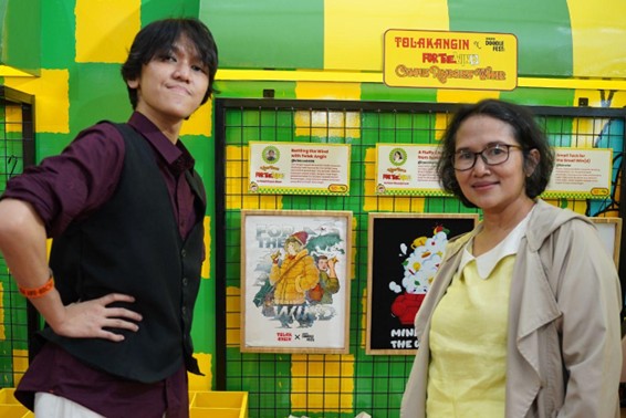 Karya Visual Communication Design dan Interior Design Binus @Bandung Tawarkan Karya di JDF 2025