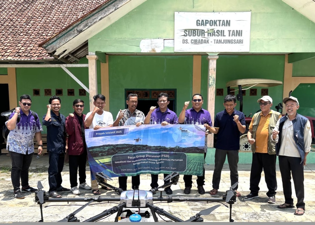 BU Dorong Inovasi Pertanian Lewat TDS: Wujud Komitmen Empowering Society dan Visi Binus 2035