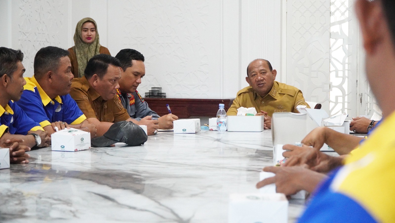 Bupati Langkat Apresiasi PBVSI dan Dukung Turnamen Voli Bupati Cup