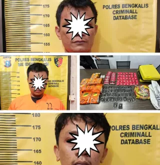 Timsus Elang Malaka Polres Bengkalis Ungkap Kasus Narkoba Gulung Tiga Pelaku di Dumai