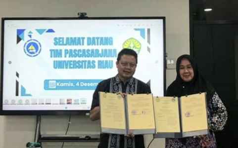 UNRI dan UMRAH Teken MoA Penyelenggaraan Program Doktor Ilmu Lingkungan