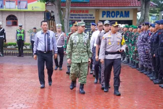 Polres Asahan Gelar Apel Operasi Lilin Toba 2025, Siap Amankan Nataru