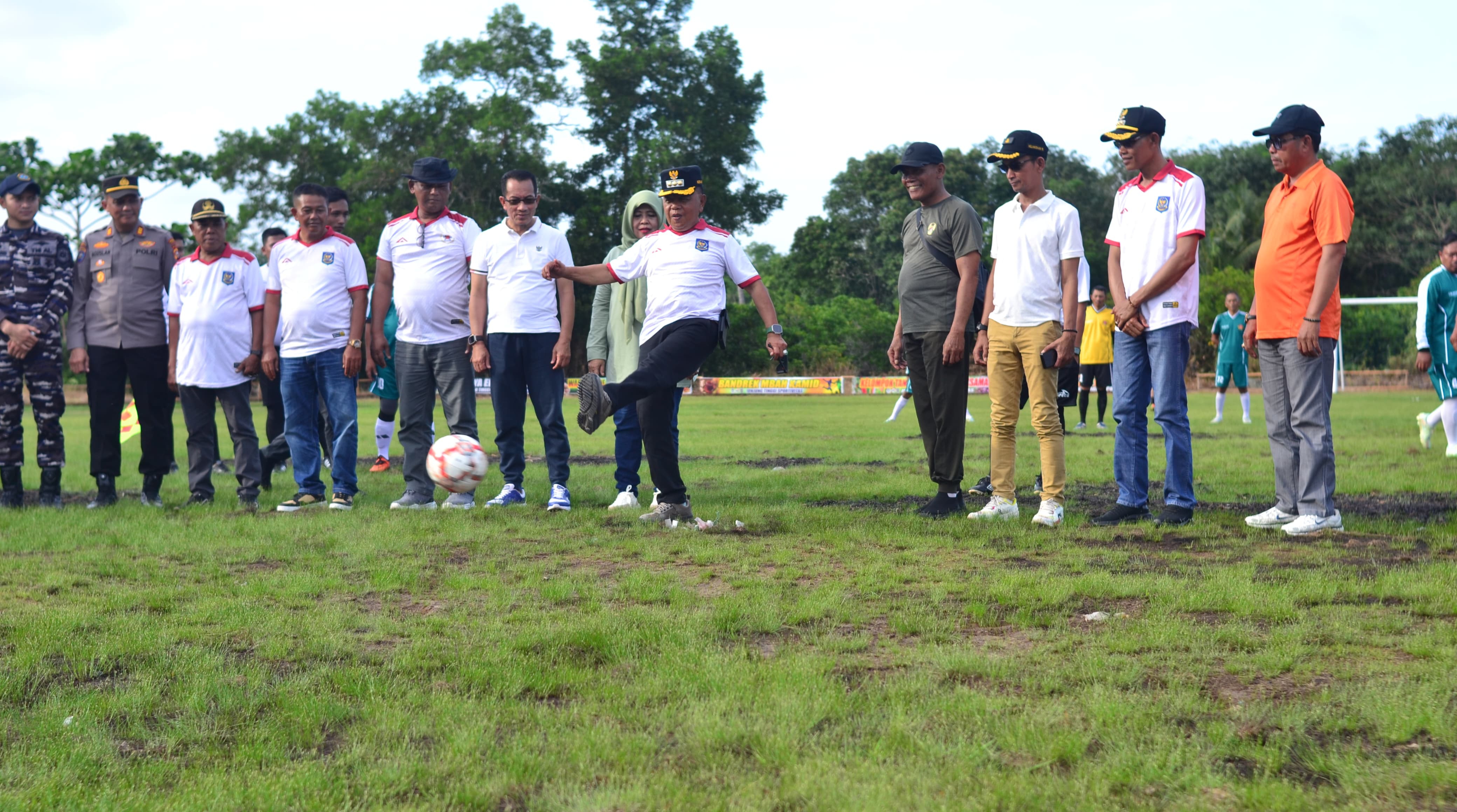 Buka Open Turnamen Sepak Bola APDESI Cup III Rangsang 2025, Ini Asa H Asmar