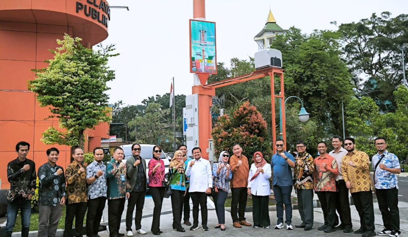 Drone Jadi Bagian Smart Pole Pemkab Sumedang