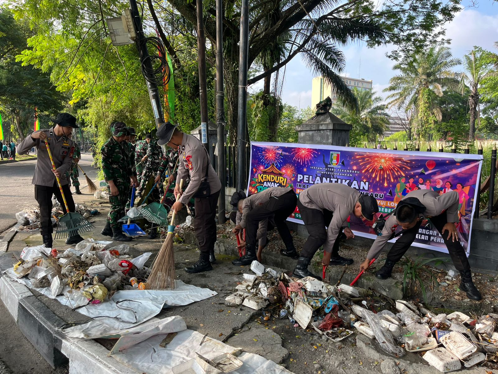 Jelang Ramadan, Polda Riau dan Pemko Pekanbaru Perkuat Goro dan Toleransi