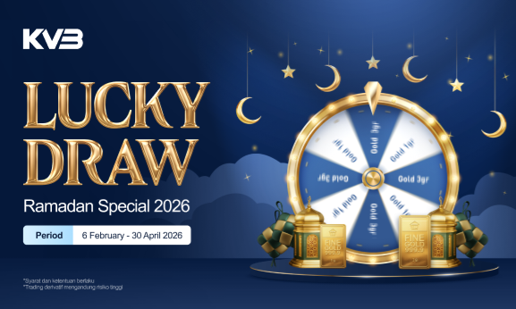 Ramadhan 2026: Peluang Trading di KVB Berhadiah Emas