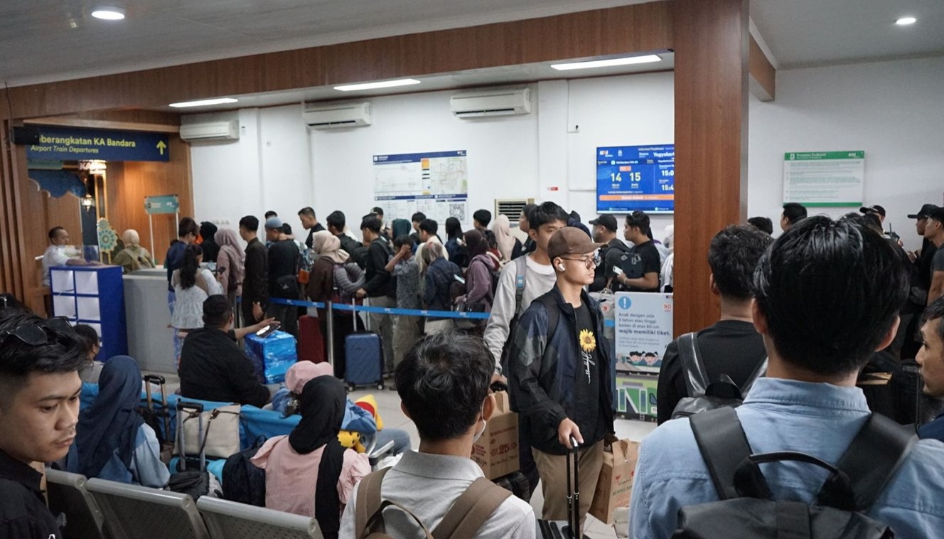 KAI Bandara Catat Peningkatan Penumpang Saat Angkutan Lebaran 2026