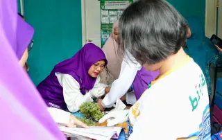 Kunjungi Posyandu Tunas Bangsa II, Ketua Pembina Posyandu Binjai Tekankan Pencegahan Stunting