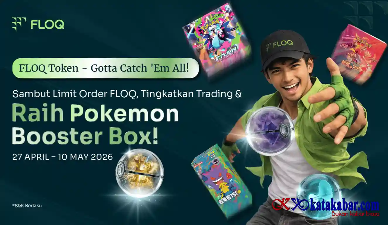 FLOQ Dorong Pengguna Trading Strategis Zero Fee, Luncurkan Limit Order dan Kampanye Tema Pokémon