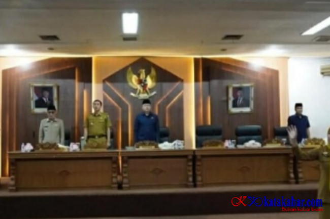 DPRD Batang Hari Gelar Paripurna Penyampaian Rekomendasi LKPJ 2025