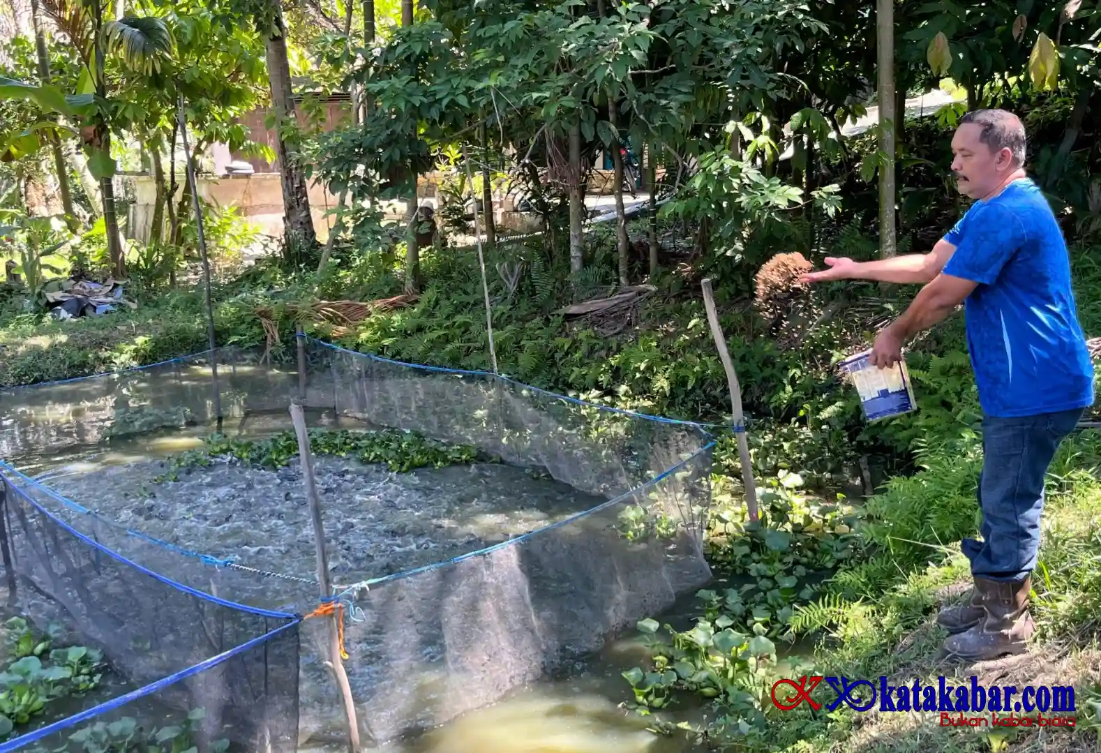 Merajut Kemandirian Ekonomi: Warga Minas Budidaya Lele