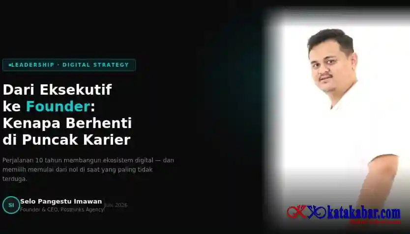 Dari C-Suite ke FPA: Kenapa Makin Banyak Eksekutif Senior Pilih Bangun Agency Sendiri di Umur Produktif?