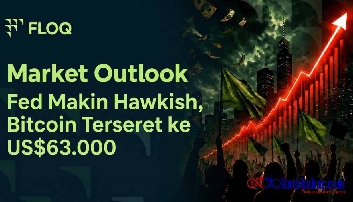 Fed Makin Hawkish, Bitcoin Terseret ke US$63.000: Regulasi AS Harapan Baru Pasar