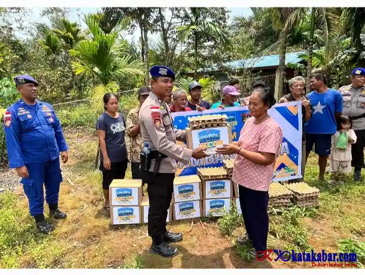 Program JALUR Polairud Kepulauan Meranti Serahkan Bantuan hingga Pesan Pilkades dan Karhutla
