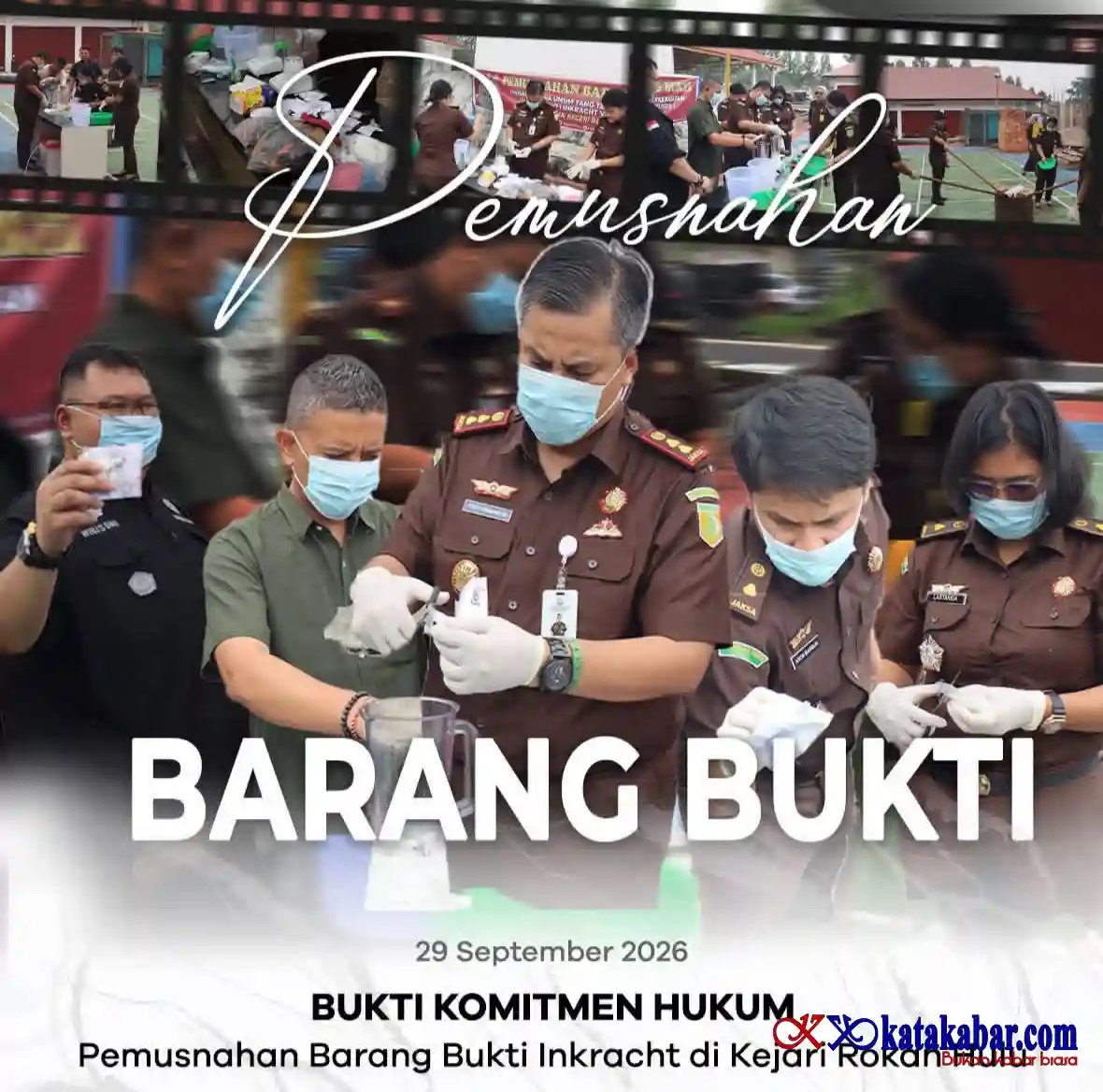 Transparansi Pemusnahan Barang Bukti Disorot, Mengapa Kajari dan Kasi BB Bungkam?