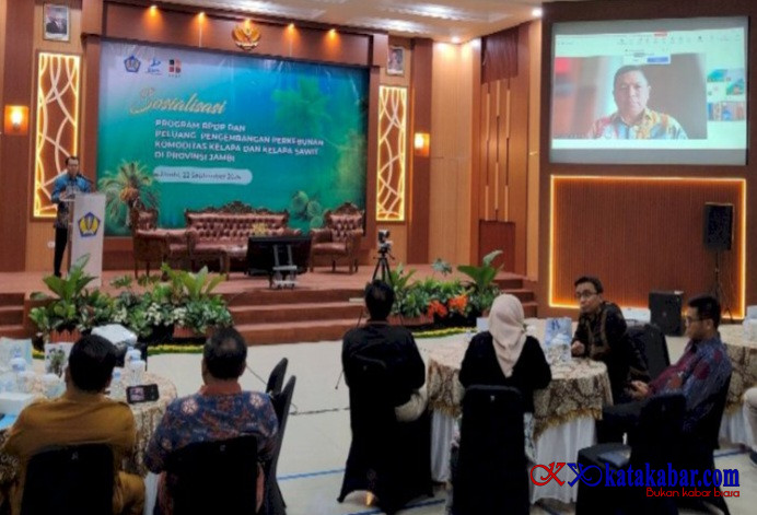 Dukung Industri Kelapa dan Kelapa Sawit: BPDP dan Kanwil DJPb Jambi Sosialisasi Pemanfaatan Dana Perkebunan