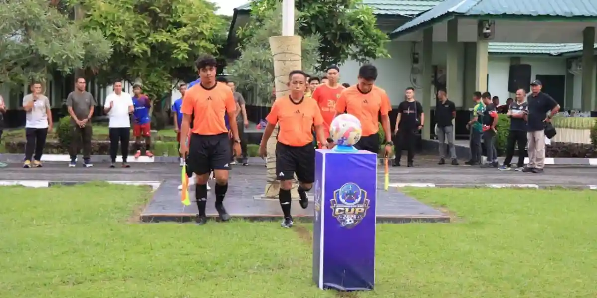 16 Tim Ramaikan Turnamen Danyonarhanud 11/WBY Cup 2024 di Kota Binjai