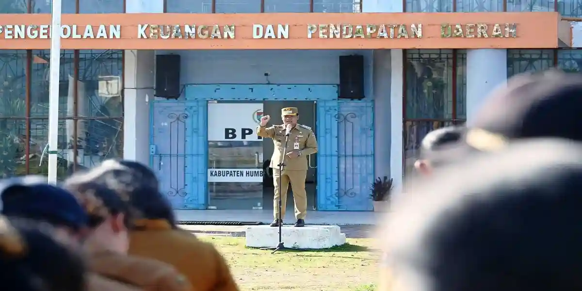 Bupati Humbahas Ingatkan ASN Jaga Netralitas Jelang Pilkades Serentak 2024