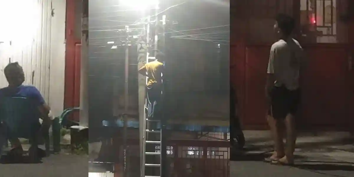 Tanpa APD, Pekerja ION Network Rantauprapat Berisiko Tinggi Saat Pasang Kabel Wi-Fi