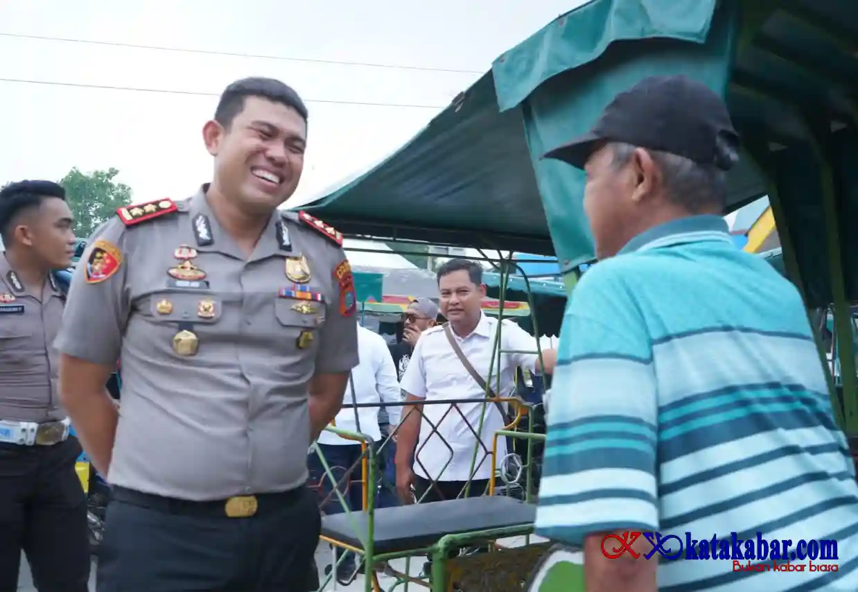Ngopi Bareng AKBP Gede, Pengemudi Becak dan Ojek Bahas Penataan Becak hingga Pariwisata Pelabuhan