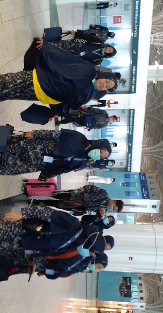 Tujuh Penerbangan JUI Mendarat di Saudi