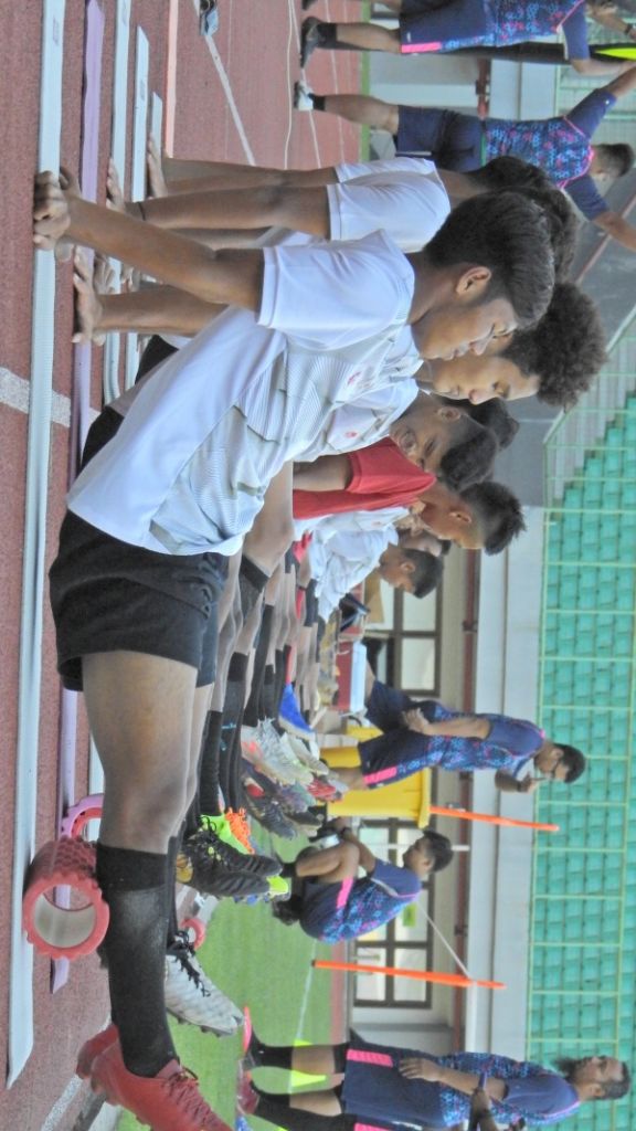 TC Perdana, Timnas U16 Test Fisik
