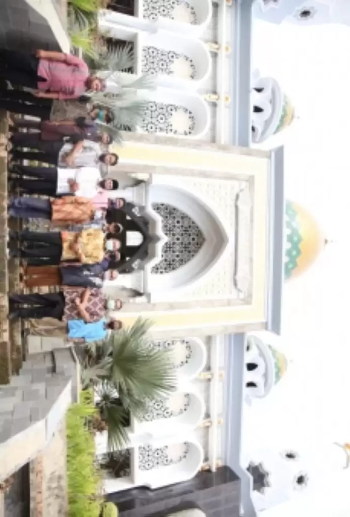 Tentang Ornamen 'Kursi Patah' di Masjid Raya di Muba