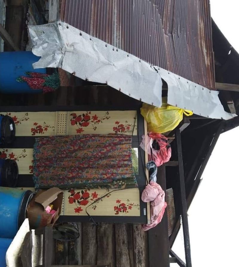 Angin Puting Beliung Hajar Pemukiman Warga di Kutai Kartanegara