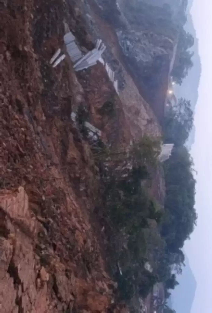Tanah Longsor di Bogor, Korban Jiwa Nihil Dua Rumah Warga Rusak Berat