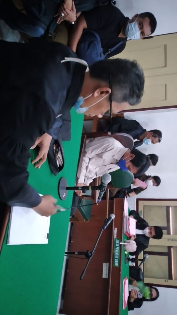 Dituntut 4 Bulan Penjara, PH Terdakwa Jhoni Akan Ajukan Pledoi