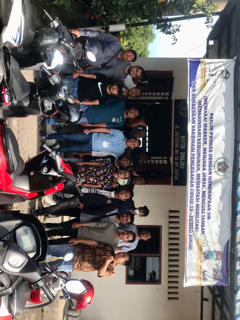Jalin Sinergitas, Kadis Kominfo Binjai Sambangi Kantor PWI