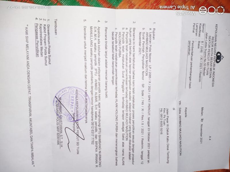Beca Pedagang Sayur Dicuri, Laporan 2021  Tak Terungkap