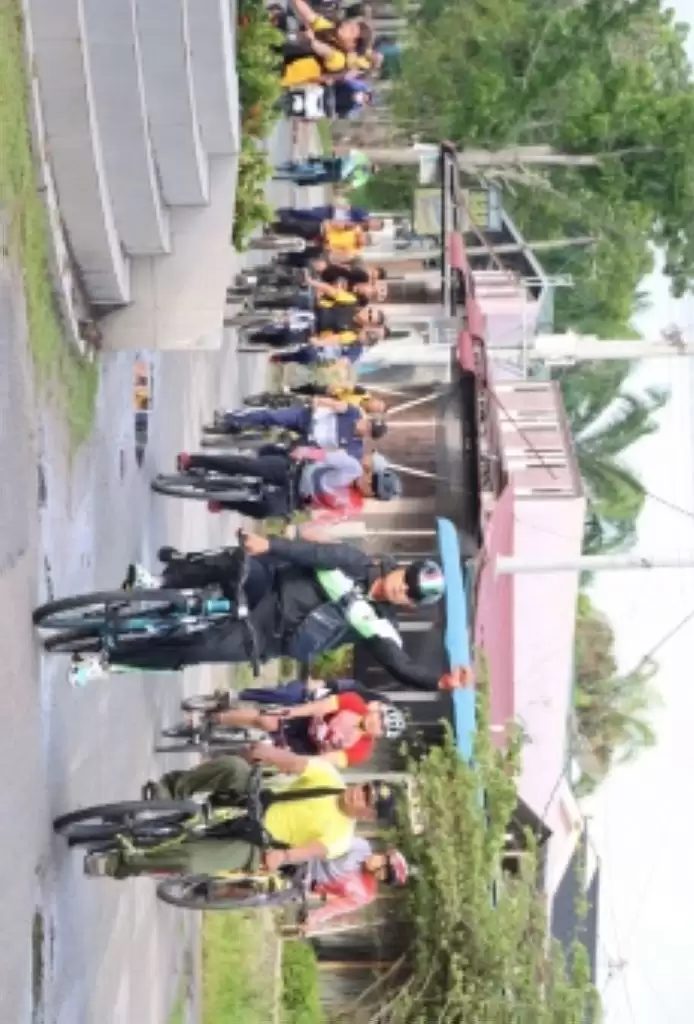 Polres Tanjungbalai Telat Fun Bike